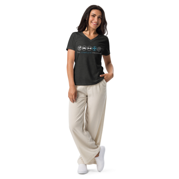 Women’s The Complete Program Relaxed V-neck T-shirt - Image 2