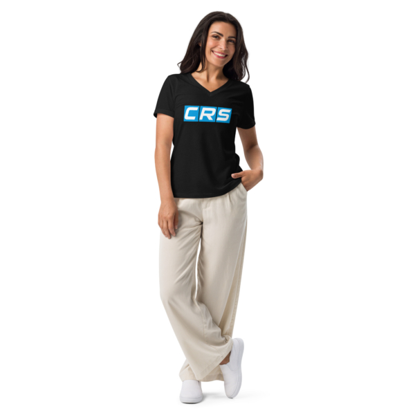 Women’s CRS Relaxed V-neck T-shirt - Image 2